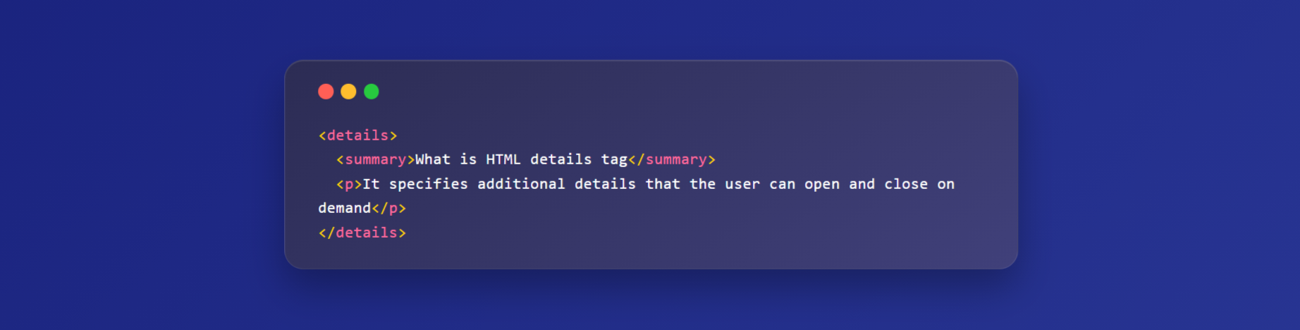 Creative Ways to Style the HTML Details Tag